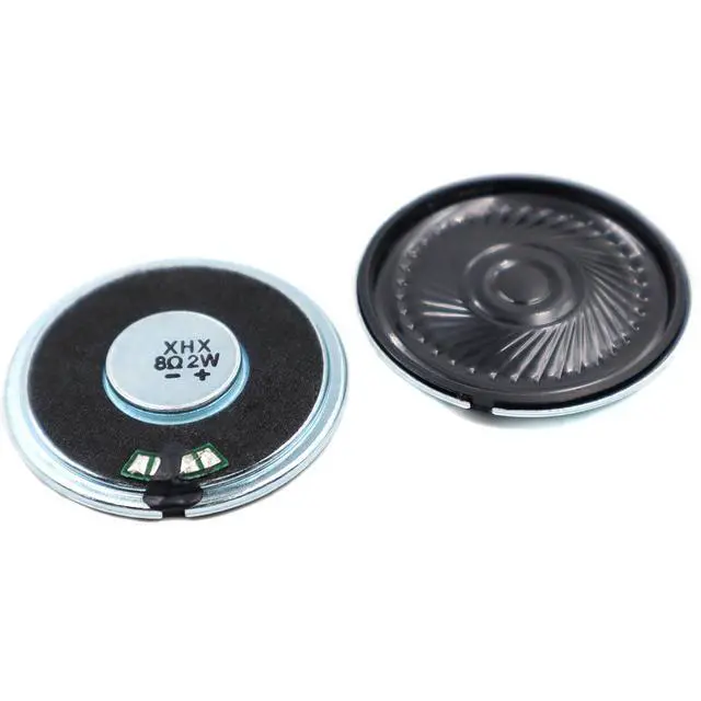 Alt view image 2 of 5 - 10pcs 40mm Iron Shell Magnetic Speaker 8 2W Round Toy Sound Module