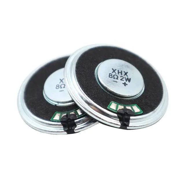 Alt view image 5 of 5 - 10pcs 36mm Iron Shell Magnetic Speaker 8 Ohm 2W Round Mylar Toy Horn