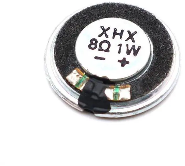 Main image of 10pcs 20mm Iron Shell Magnetic Speaker 8 Ohm 1W Round Toy Sound Horn