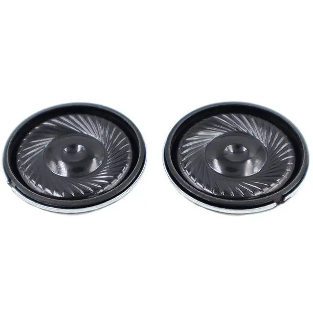 Alt view image 4 of 5 - 10pcs 32mm Iron Shell Magnetic Speaker 8 Ohm 2W Round Mylar Toy Horn Speaker