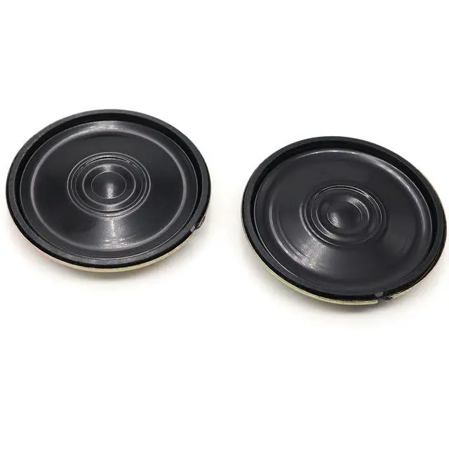 Alt view image 4 of 5 - 10pcs 30mm Iron Shell Magnetic Speaker 8 Ohm 0.5W Compact for Toy Horn Driver