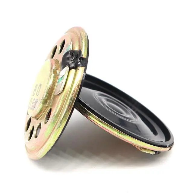 Alt view image 5 of 5 - 10pcs 30mm Iron Shell Magnetic Speaker 8 Ohm 0.5W Compact for Toy Horn Driver