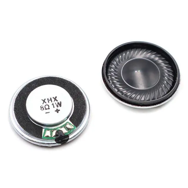 Alt view image 2 of 5 - 10pcs 28mm Iron Shell Speaker 8 Ohm 1W Compact Toy Horn for Electronic Devices