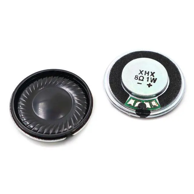 Alt view image 3 of 5 - 10pcs 28mm Iron Shell Speaker 8 Ohm 1W Compact Toy Horn for Electronic Devices