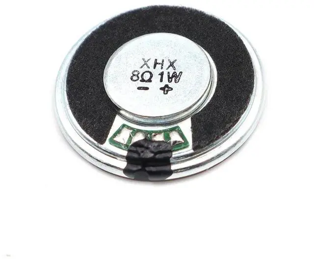 Main image of 10pcs 32mm Iron Shell Internal Magnet Speaker 8 Ohm 1W Mera Round Toy Horn Speaker