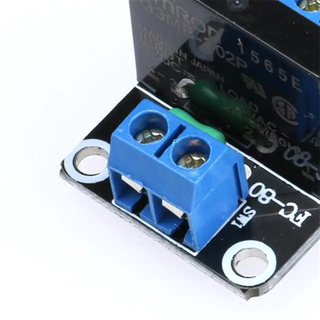 Alt view image 7 of 7 - 1 Channel 5V Low Level Trigger Solid State Relay Module with Fuse, 1 Way 250V 2A for Industrial Control Applications
