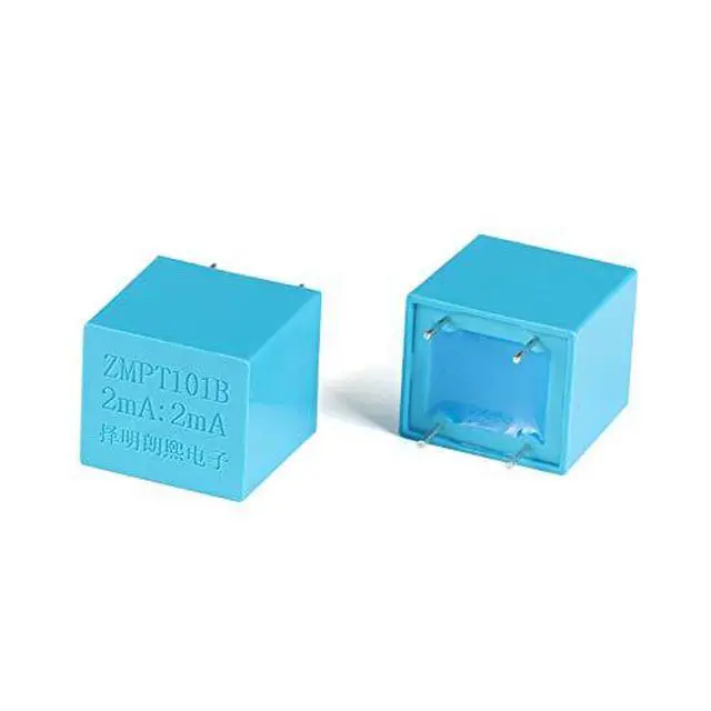 Alt view image 4 of 5 - 10Pcs ZMPT101B Precision Voltage Transformer 2mA/2mA Single Phase Active Output AC Voltage Sensor ZMPT101B