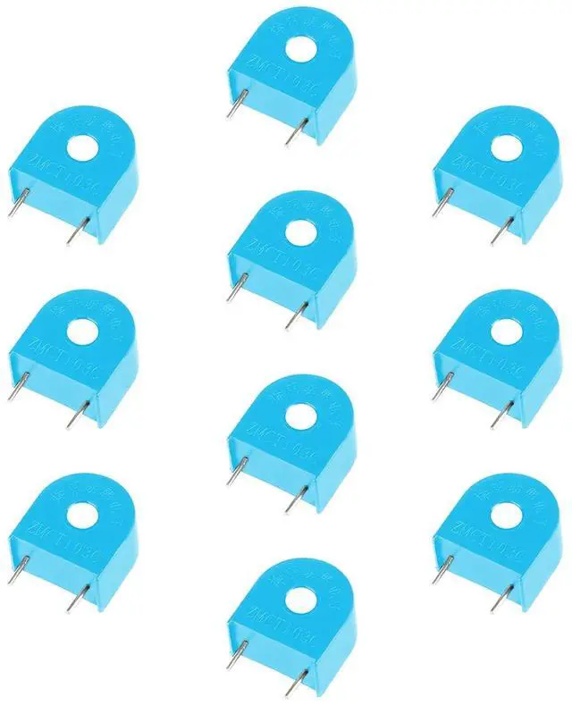 Main image of 10Pcs ZMCT103C 5A/5mA Precision Micro Current Transformer Module Isolated Voltage Withstand 4500V Epoxy Resin ZMCT103C for Current Measurement