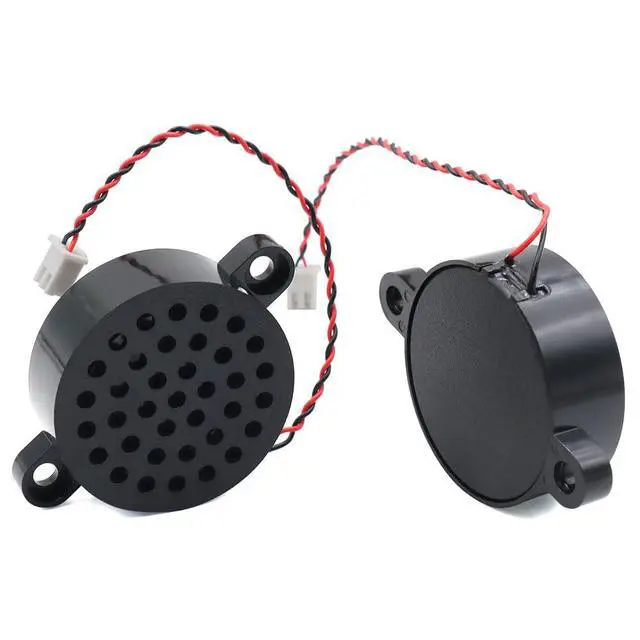 Alt view image 5 of 5 - 3pcs 4014 Cavity Horn Speaker 4 Ohm 2W with Mounting Holes for Doorbell Air Fryer Voice Alert 2P 2.54mm Interface