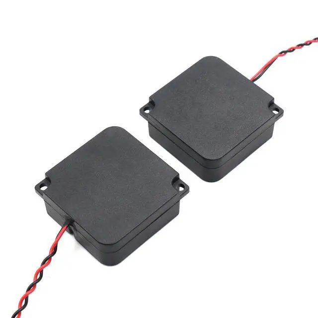 Alt view image 5 of 5 - 3pcs 2828 Cavity Horn 4 Ohm 2W Low Bass Speaker Enclosure DIY Box with 2.0 Channel Cable