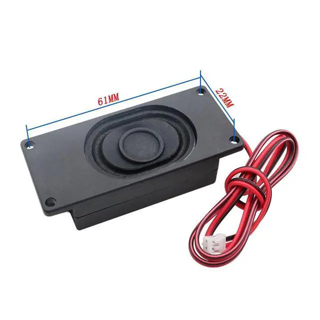 Alt view image 5 of 5 - 3pcs 3070 Cavity Horn 8 Ohm 3W Speaker with Cable 2.0 Interface for Advertising Kiosk Multimedia