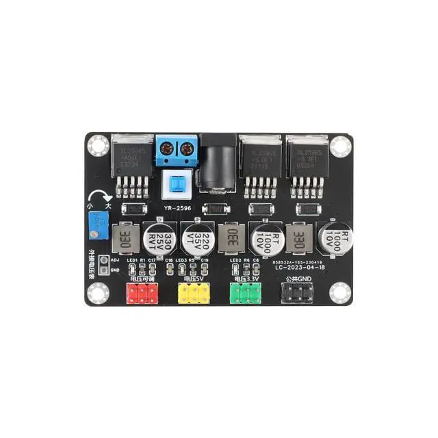 Alt view image 3 of 5 - LM2596 DC to DC Adjustable Converter Voltage Regulator DC3.3V DC5V 7-30V Power Supply Converter Module YR-2596