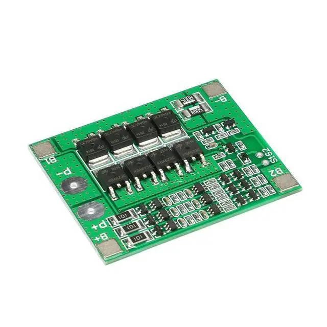Alt view image 3 of 5 - 3Pcs 3S 12V 25A Lithium Battery Protection Board 11.1V-12.6V 18650 Lithium Battery Balanced Function Board with USB Plug, Green Two-Terminal Connector