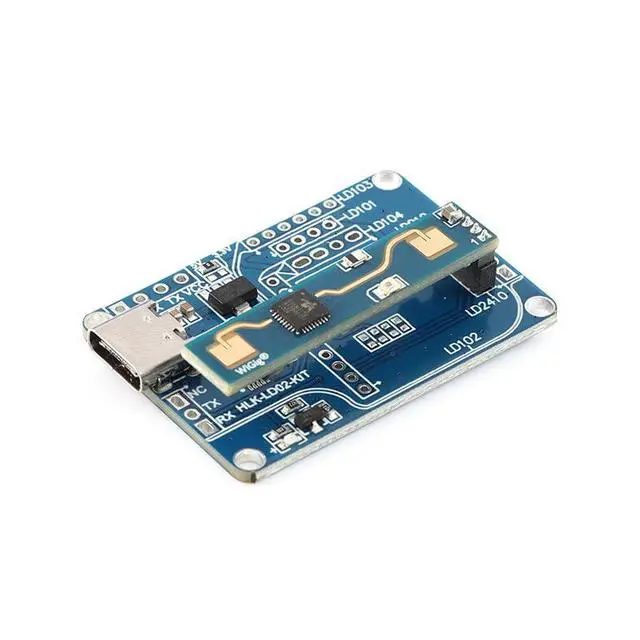 Alt view image 4 of 5 - HLK-LD2410B 24GHz Human Presence Radar Module Test Kit with Bluetooth LD2410 Smart Human Detection Sensor Module Board with Bluetooth Test Kit
