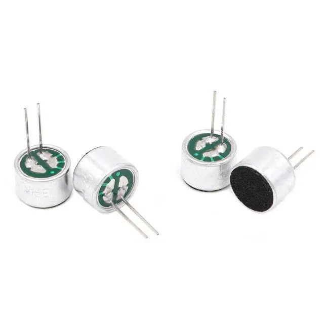 Alt view image 4 of 5 - 30pcs 9767 Electret Condenser Microphone Pickup 9.7x6.5mm High Sensitivity Microphones for Audio Recording Voice-Activated Mic