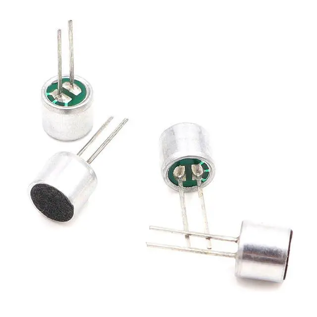 Alt view image 5 of 6 - 30pcs 6050 Electret Condenser Microphone Pickup Module 6x5mm High Sensitivity Audio Sensor with Pin for Recording