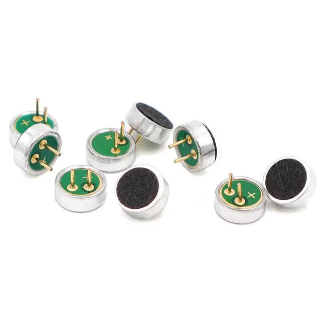 Alt view image 2 of 4 - 30pcs 6022 Electret Condenser Microphone Pickup Module 6x2.2mm High Sensitivity Voice Control Microphone