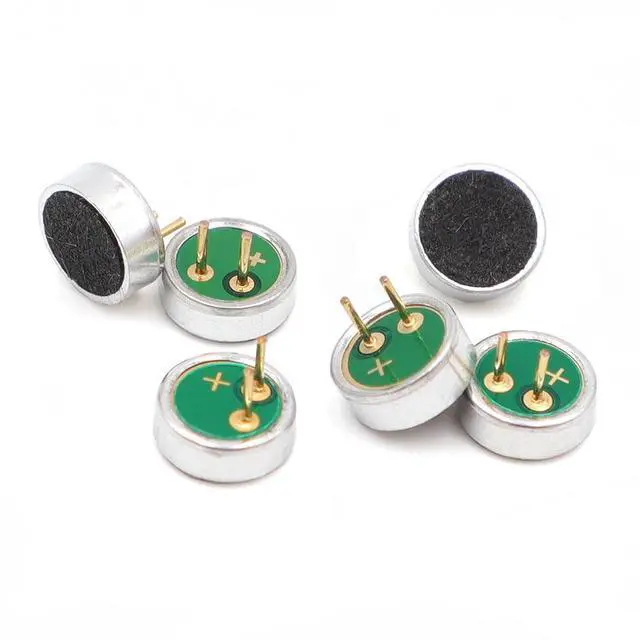 Alt view image 3 of 4 - 30pcs 6022 Electret Condenser Microphone Pickup Module 6x2.2mm High Sensitivity Voice Control Microphone