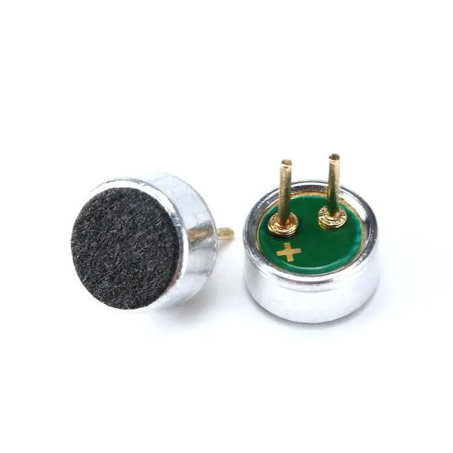 Alt view image 2 of 5 - 30pcs 4522 Electret Condenser Microphone Pickup Pin Microphone 4.5x2.2mm High Sensitivity Miniature for Voice Recording
