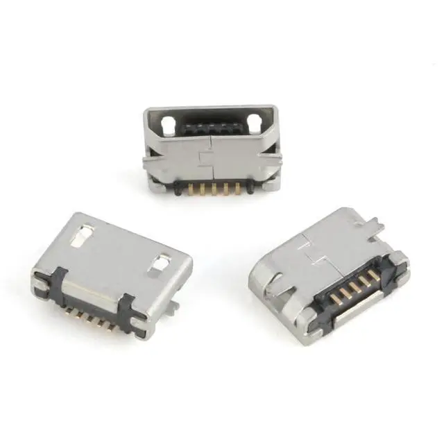 Alt view image 5 of 7 - 60Pcs Micro USB Sockets Jack Female Plug Connector Repair Replacement Adapter Assortment Set 12 Types Copper Micro 5P Sockets Each with 5 Micro USB Connectors