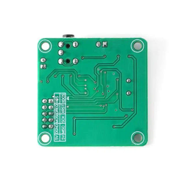 Alt view image 3 of 5 - VS1053 MP3 Audio Player Module Audio Decoder MP3 Player Board Recording Onboard Microphone SPI Interface Output Port Audio Sound Board 1.8V 3.3V AMS-1117 Chip 800mA 12.228Mhz