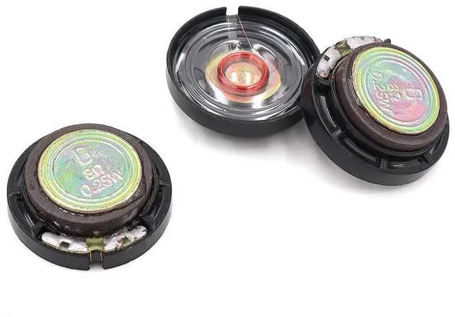 Alt view image 5 of 5 - 10pcs 21mm Plastic External Magnet Speaker 8 Ohm 0.25W Toy Audio Speaker