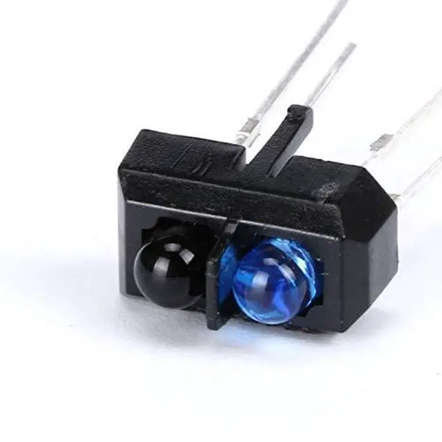 Alt view image 4 of 6 - 50PCS TCRT5000L TCRT5000 IR Reflective Photoelectric Sensors Infrared Reflective Optical Sensor Transistor Output Infrared 950mm 5V 3A for Tracking Car