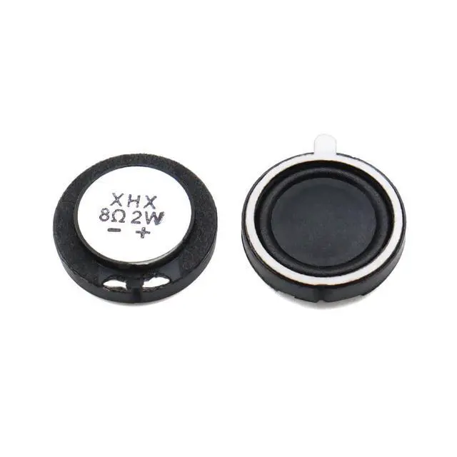Alt view image 3 of 5 - 6pcs 20mm Plastic Inner Magnetic Composite Film Speaker 8 Ohm 2W Round Toy Speaker