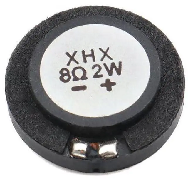 Main image of 6pcs 23mm Plastic Inner Magnetic Myla Speaker 8 Ohm 2W Round Toy Speaker