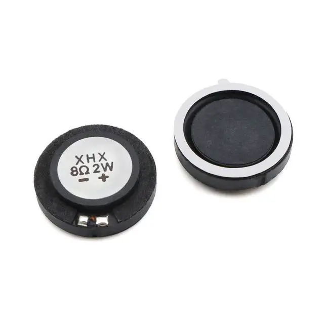 Alt view image 3 of 4 - 6pcs 23mm Plastic Inner Magnetic Myla Speaker 8 Ohm 2W Round Toy Speaker