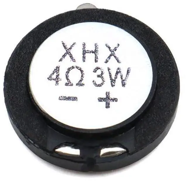 Main image of 6pcs 20mm Plastic Inner Magnetic Composite Film Speaker 4 Ohm 3W Round Mylar Toy Speaker