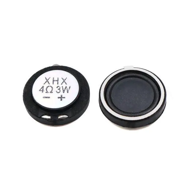 Alt view image 4 of 4 - 6pcs 20mm Plastic Inner Magnetic Composite Film Speaker 4 Ohm 3W Round Mylar Toy Speaker