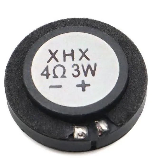 Main image of 6pcs 23mm Plastic Inner Magnetic Composite Membrane Speaker 4 Ohm 3W Mylar Driver Toy Audio Speaker