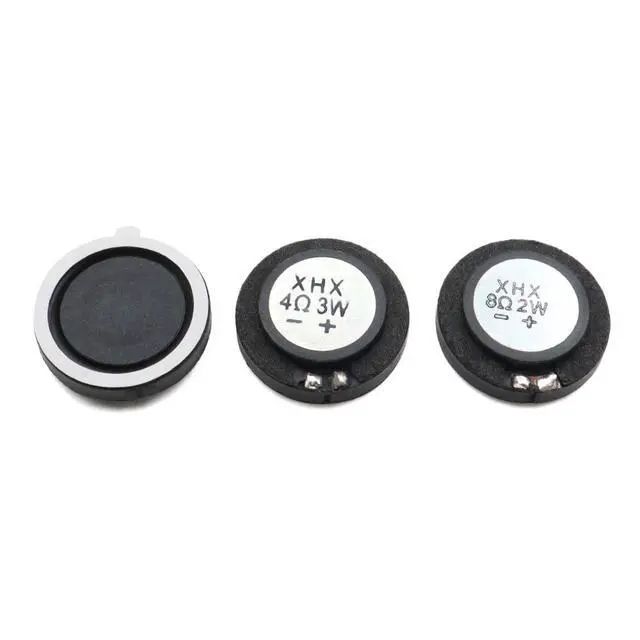 Alt view image 4 of 4 - 6pcs 23mm Plastic Inner Magnetic Composite Membrane Speaker 4 Ohm 3W Mylar Driver Toy Audio Speaker