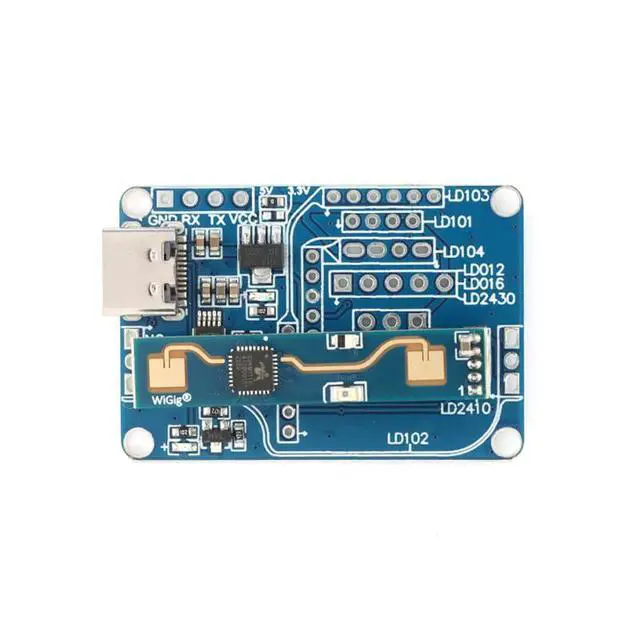 Alt view image 3 of 5 - HLK-LD2410B 24GHz Human Presence Radar Module Test Kit with Bluetooth LD2410 Smart Human Detection Sensor Module Board with Bluetooth Test Kit