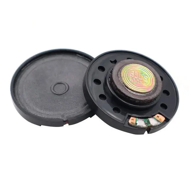 Alt view image 4 of 4 - 10pcs 40mm Plastic External Magnet Speaker 8 Ohm 0.5W Toy Horn Speaker