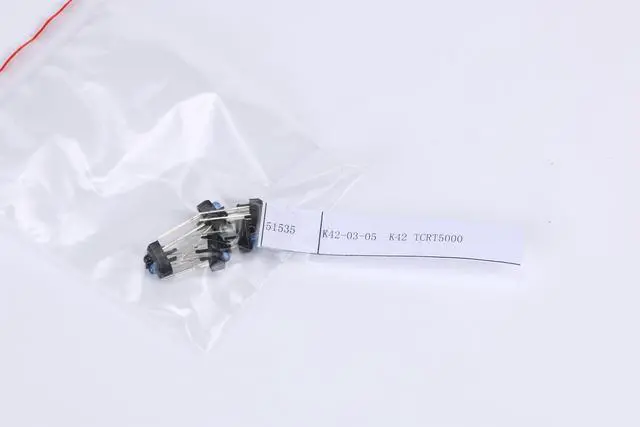 Alt view image 6 of 6 - 50PCS TCRT5000L TCRT5000 IR Reflective Photoelectric Sensors Infrared Reflective Optical Sensor Transistor Output Infrared 950mm 5V 3A for Tracking Car