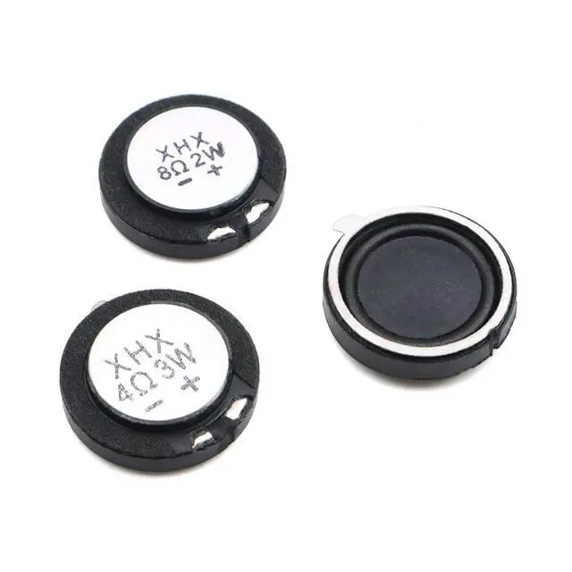Alt view image 5 of 5 - 6pcs 20mm Plastic Inner Magnetic Composite Film Speaker 8 Ohm 2W Round Toy Speaker