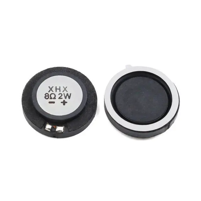 Alt view image 2 of 4 - 6pcs 23mm Plastic Inner Magnetic Myla Speaker 8 Ohm 2W Round Toy Speaker