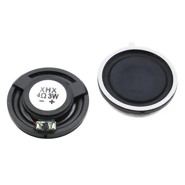 Alt view image 2 of 5 - 6pcs 36mm Plastic Inner Magnetic Mylar Speaker 4 Ohm 3W Round Audio Driver for Toys