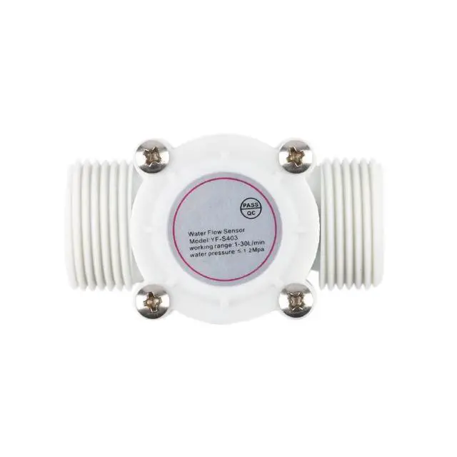 Alt view image 2 of 4 - S403 3-Wire G3/4" Flow Meter Flow Sensor Water Dispenser Flow Meter Hall Sensor DC3.5V-24V 1-60L/min S403