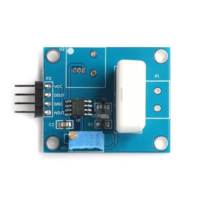 Alt view image 3 of 5 - WCS1800 Hall Current Sensor Detector 35A Current Sensor Module Board Short Circuit Overcurrent Protection Module Sensor with Overcurrent Lamp