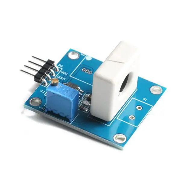 Alt view image 2 of 5 - WCS1800 Hall Current Sensor Detector 35A Current Sensor Module Board Short Circuit Overcurrent Protection Module Sensor with Overcurrent Lamp