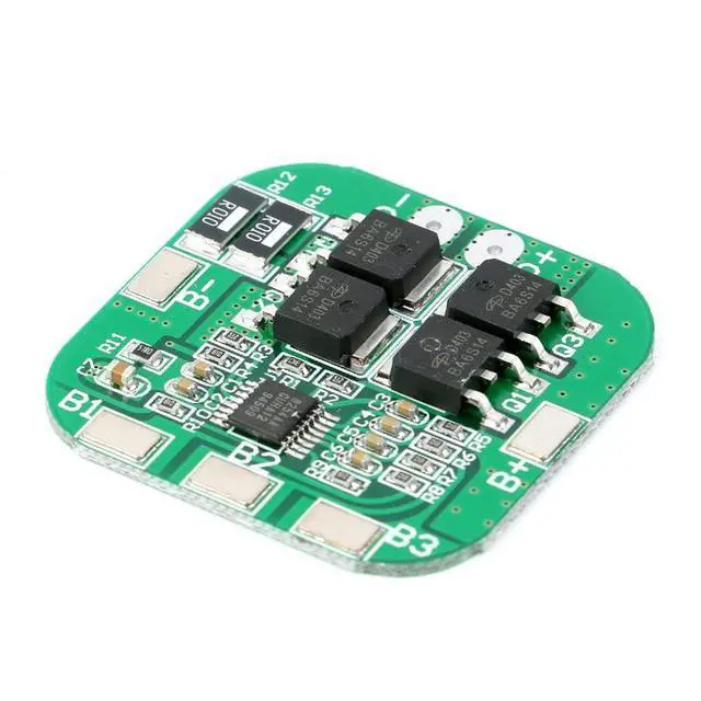 Alt view image 5 of 5 - 4Pcs 4S 10A Battery Protection Board 14.8V 16.8V 20A Lithium Battery Protection Board BMS PCM Protection PCB Board Overcharge Overdischarge Overcurrent Short Circuit Protection