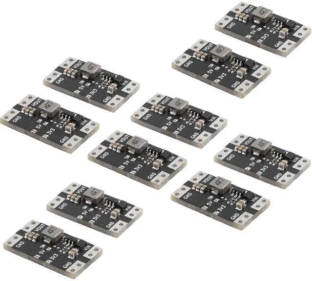 Main image of 10pcs DC-DC Step-Down Voltage Regulator Power Module, 3.3V to 4.5-16V, 2A Current, Buck Board, XL2492 Switch, 600KHZ Frequency
