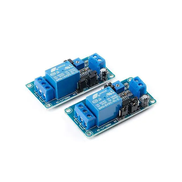 Alt view image 3 of 6 - 5V Power On Time Delay Relay Module, Adjustable Delay Timer Circuit Board, for Automation Projects