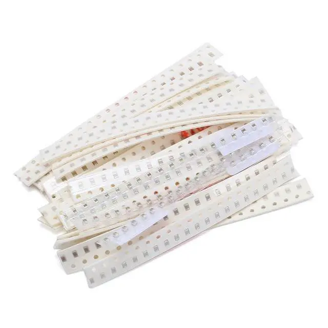 Alt view image 2 of 4 - 1200pcs/set 30 Types 40 Each 0402 SMD Capacitor Assorted Kit 1pF-10uF ±0.5%-±10% 10V 50V Chip 0402 Capacitor Electronic DIY Kit