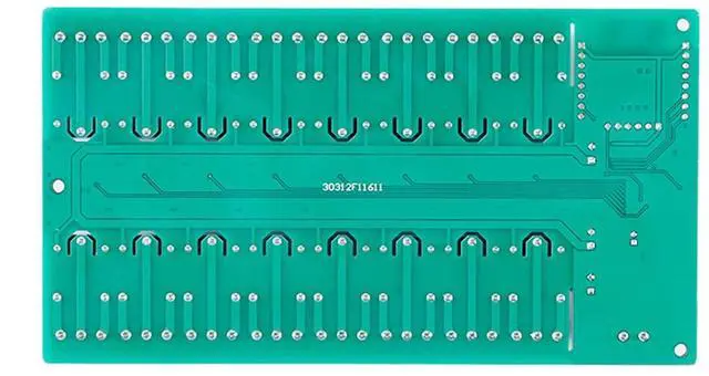 Alt view image 4 of 5 - ESP8266 24V Relay Module, 16 Channel 10A ESP-12F Development Board for Smart Home IoT, DC24V Power Supply