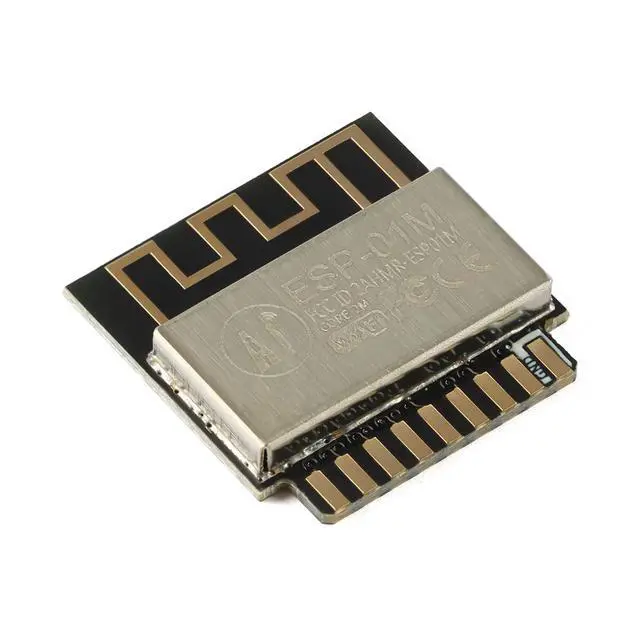 Alt view image 3 of 5 - 5Pcs ESP-01M Wireless Module ESP8285 Serial Port to WiFi Module IOT ESP-01M WiFi Module Double-Sided in-line