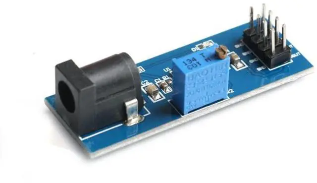 Alt view image 2 of 5 - 5Pcs AMS1117-ADJ Adjustable Step-Down Power Supply Module 3.3V 5V Voltage Converter Power Supply Voltage Regulator Module 3.3V 5V Output Module with DC Socket